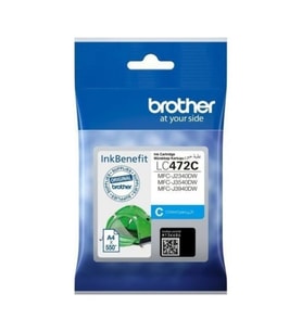 Brother LC472XLC Cyan Mavi Orj. Kartuş MFC-J2340, J3540, J3940 (1.5K)