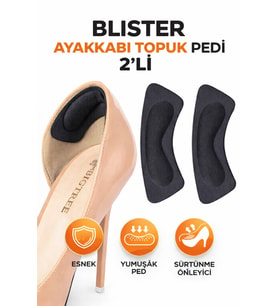 Blister Ayakkabı Topuk Pedi Vurma Önleyici Kaymaz Topuk Koruyucu Konfor Pedi 2 Adet