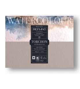 Fabriano Watercolour Studio Torchon Geniş Dokulu Suluboya Blok 270 gr. 35,5x51 cm. 20 yp. 