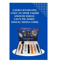 Mey İthalat® 2025 Model Akıllı Saat ve 2.Nesil TWS Bluetooth Kulaklık Yüksek Ses Kaliteli