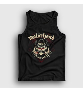 Presmono Unisex Siyah Skull Lemmy Motörhead Atlet 69403tt