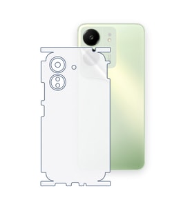 SChitec Redmi 13C 4G/Note 13C 4G Uyumlu Fullbody Arka Kaplama Hidrojel Koruyucu Film