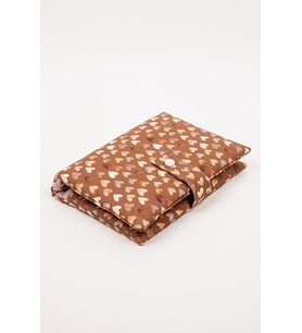 Kitap ve Defter Kılıfı – Çok Bölmeli Kumaş Organizer 19x26 cm