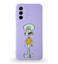 Samsung Galaxy M23 Uyumlu Lansman Kılıf Altı Kapalı İçi Kadife   Dokunaç Tasarımlı  Kapak (Şeffaf)