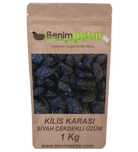 BenimAktar Kilis Karası Çekirdekli Üzüm 1 Kg