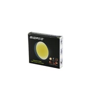 SENSÖRLÜ=0--3MT USB ŞARJLI SARI LED YUVARLAK LAMBA ÇAP: 8.3CM - KALINLIK: 2CM (5343)