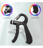 Siyah 5-60 Kg Ayarlanabilir El Güçlendirici Yay Hand Grip Trainer - Ayarlanabilir El Yayı El Yayı