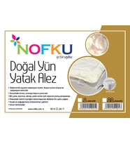 Nofku Tek Kişilik Doğal Yün Alez 100x200