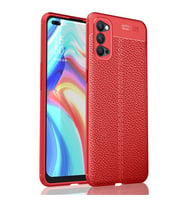 Oppo Reno 4 Pro Kılıf Auto Focus Kapak - Kırmızı