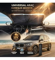 Premium Katlanabilir Araç Ön Cam Güneşliği – Şemsiye Tipi Oto Güneşlik, UV Korumalı Isı Yalıtımlı Ön Cam Gölgelik