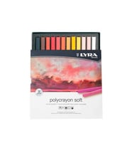 LYRA 5651240 POLYCRAYONS SOFT TOZ PASTEL BOYA 24 LÜ