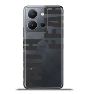 Vivo Y36 Kapak HD Renkli Dizayn Silikon Kılıf - Faithoverfear