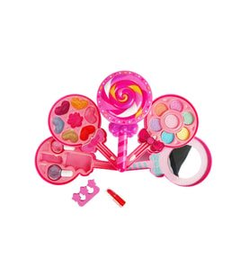 Lolipop Gibi Tatlı Bir Makyaj Deneyimi: 4 Katlı Makyaj Seti (Pembe)