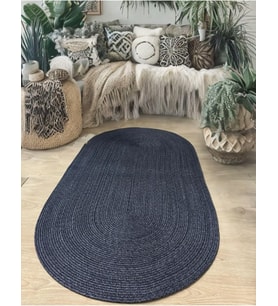 Halı, kilim, Paspas, Yolluk, Balkon Halısı, Kolidor Halısı, Çeyizlik Ev Eşyası, Banyo Paspası 100 x 150 Lacivert Kırçıllı