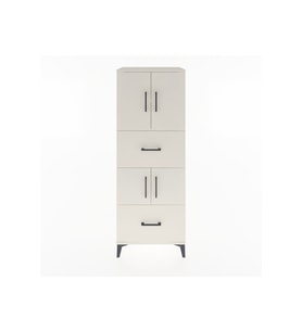 Hyperion Dolap 3 Raflı 2 Çekmeceli 4 Kapaklı 60x44x163 Aytaşı-Aytaşı
