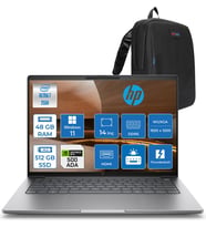 Hp Zbook 8 G1I Ultra 7 255H 48GB Ddr5 512GB SSD 4GB/RTXA500 14" Wuxga IPS 400NITS %100 Srgb Windows 11 Pro Taşınabilir Iş Istasyonu A3ZW7ETP17 + Zettaçanta