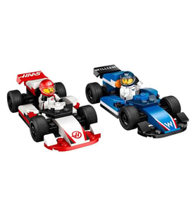 LEGO City F1 Williams Racing ve Haas F1 Yarış Arabaları 60464