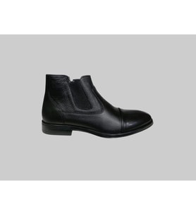 CASTLE BLACK CB-31321-1 ERKEK HAKİKİ DERİ KLASİK BOT SİYAH