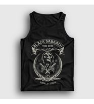Presmono Unisex Siyah Tour Black Sabbath Atlet 18553tt