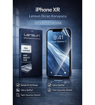 Lensun iPhone XR Ultra Şeffaf Ekran Koruyucu Film