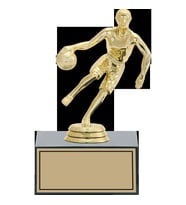ODAK KUPA - Figürlü Kupalar - Basketbol Kadın Figürlü Kupalar FG-001 C - 17 cm