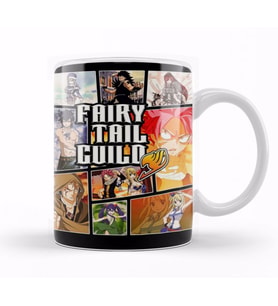 Fairy Tail Guild Anime GTA Style Kupa Bardak Porselen
