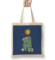 Funny Travel Gift Design Lover- Trippin Wanderlust Journey Adventurer Vacation Bez Çanta Uzun Saplı