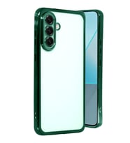 Samsung Galaxy A17 5g Kamera Korumalı Lensli Silikon - Yeşil