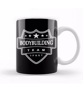 Sports Bodybuilding Kupa Bardak Porselen