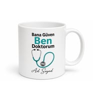 Bana Güven Ben Doktorum Şifa Veren Eller Kupa Bardak Hediye