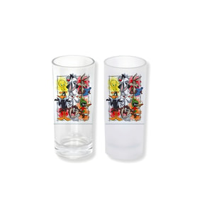 Ghostbastır Design LooneyTunes Buzlu / Buzsuz Seçenekli Rakı Bardağı – 1 Adet Şık Sunum Bardağı 076