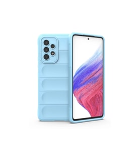 Northcity Samsung Galaxy A73 5G Uyumlu Kılıf Optimum Silikon - Sky Blue