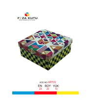 23x23x10 Hediyelik Kutu Kraft Kutu Karton Kutu YIlbaşı Kutusu Pasta Kutusu Kargo Kutusu (10 ADET)