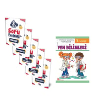 3.Sınıf Tüm Dersler Yaprak Test Seti +Fen Bilimleri Çalışma Yaprakları Hediyeli (Karışık)