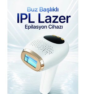 Buz Başlıklı Ipl Lazer Epilasyon Cihazı