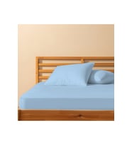 %100 Pamuklu Tek Kişilik Lastikli Çarşaf 100x200+30 50x70 Yastık Kılıfı ( 1 Adet )