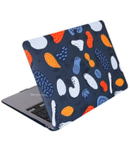 McStorey Macbook Air M2 ile Uyumlu Kılıf 2022 HardCase A2681 FruitFeast01NL (Siyah)