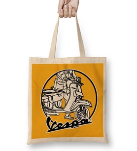 Vespa 03 Bez Çanta Uzun Saplı