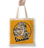 Vespa 03 Bez Çanta Uzun Saplı