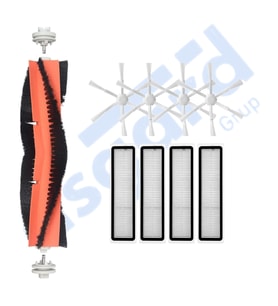 Dreame D10S, D10S PRO, D9 MAX GEN2 Uyumlu 1 Ana Fırça 4 Yan Fırça 4 Filtre PKT-iasgf0000193
