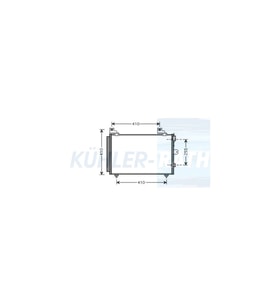 Daihatsu Terios (00-06) Delphi Klima Radyatörü FR 8846087406 Delphi