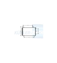 Daihatsu Terios (00-06) Delphi Klima Radyatörü FR 8846087406 Delphi