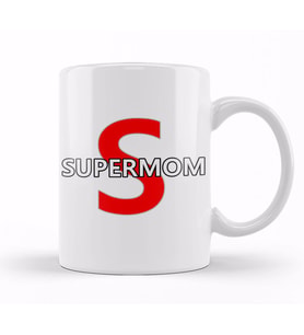 Supermom Süperanne 01 Kupa Bardak Porselen