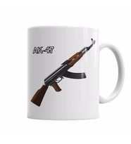 AK47 Kupa Bardak Porselen