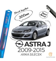 RBW Arka Silecek Opel Astra J 2009-2015 ile uyumlu (Siyah)