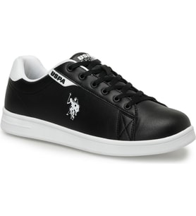 Us Polo COSTA 4FX 101501683 Erkek Günlük Sneakers (Siyah)