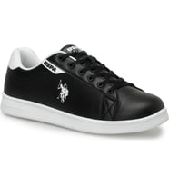 Us Polo COSTA 4FX 101501683 Erkek Günlük Sneakers (Siyah)