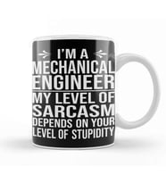 I Am A Mechanical Engineer 09 Kupa Bardak Porselen