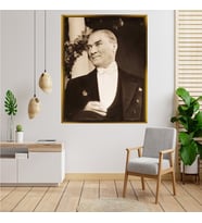 ÇERÇEVELİ ATATÜRK TABLO S195