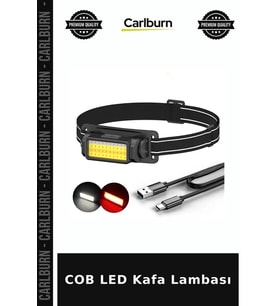 COB LED Kafa Lambası Çalışma Işığı Seyyar Lamba Göz Korumalı